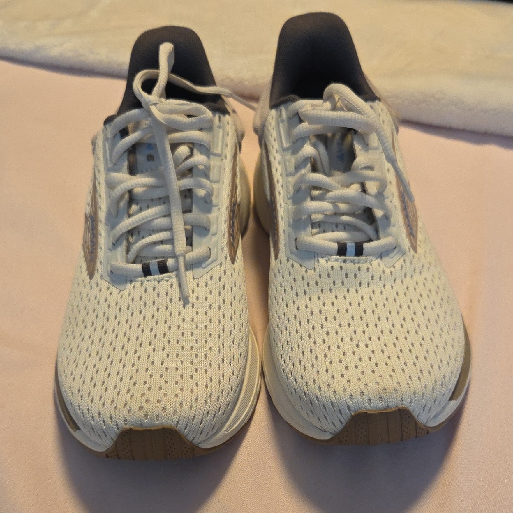 Brooks White Athletic Running Shoes